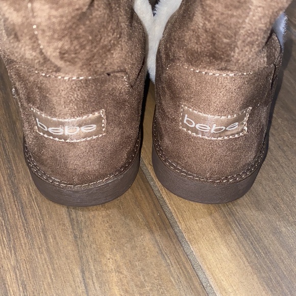 Bebe sno-boots size 10 Faux Fur NEW - Picture 6 of 9